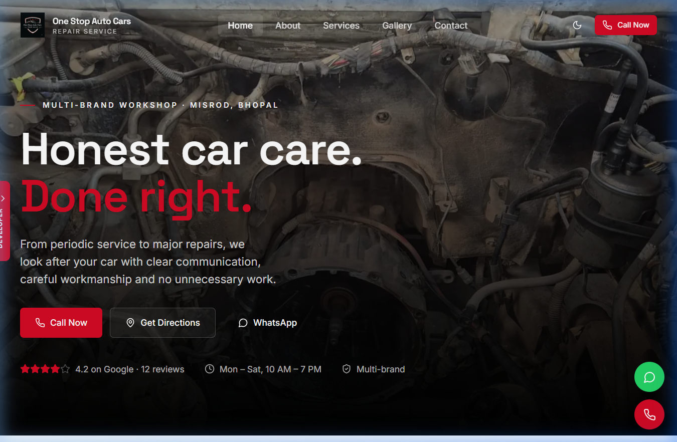 One Stop Auto Car